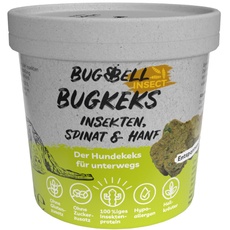 Bild BugBell BugKeks Adult 150 g Spinat & Hanf