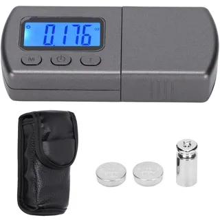 Plattenspieler-Stylus-Kraftskala, blaue LCD-Hintergrundbeleuchtung, Auflagekraft-Druckmesser für Tonarm-Tonabnehmer