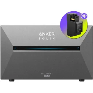 Anker SOLIX Solarbank 3 E2700 PRO 3600 W inkl. 16 kWh Smarter Zähler