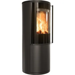 Kaminofen aus Stahl KRATKI SVEN Ø 150 7 kW - Schwarz