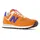 Sneaker NEW BALANCE "574", Mädchen, Gr. 40, beige (sienna, blau gemstone), Leder, Textil, mehrfarbig, Schuhe Sneaker
