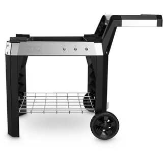 Weber 6539 Rollwagen, Kunststoff, schwarz, 77.5 x 62.2 x 49.5 cm