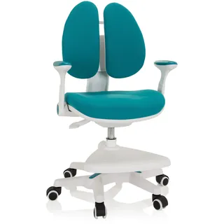 HJH Office Kid Wing Stoff Blau/Weiß