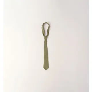 Krawatte IDO "BOY ACCESSORIES", Jungen, grün (sage grün), Kunstfaser, Krawatten Krawatte