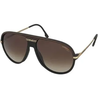 Carrera C SPORT 06/S Matte black gold 61/14/145 Herren Sonnenbrillen - Braun, Dunkelbraun, Kastanienbraun