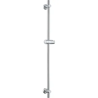 Görbach Duschset Edelstahl Duschstange mit Verstellbarer Duschkopfhalterung, Bohrlöcher-kompatible Wandhalterungen, Passend für Standard-Handbrausen, Brausestange 100 cm Chrom