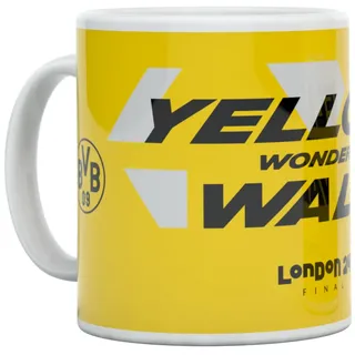 Borussia Dortmund BVB Yellow Wonder Wall CL FInale Tasse