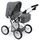 - Puppenwagen Leni, Jeans grey