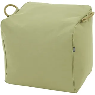 Siena Garden Sitz-Fußhocker Integral Kunststoff 46 x 48 x 46 cm Grün
