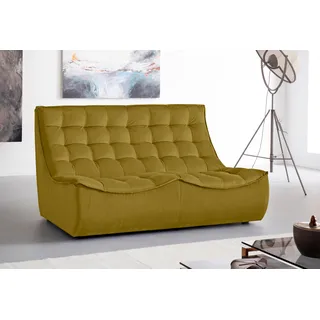 CALIA ITALIA 2-Sitzer »Banjo, italienisches Doppelsofa, als 2-Sitzer oder als Modulsofa« Design und Komfort im Einklang, gelb