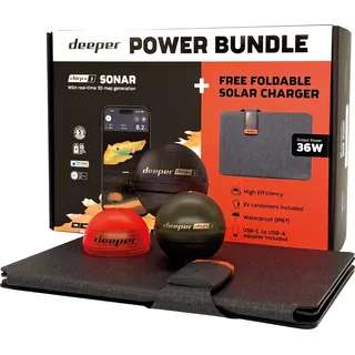 Deeper Smart Chirp+ 3 Echolot - Power Bundle