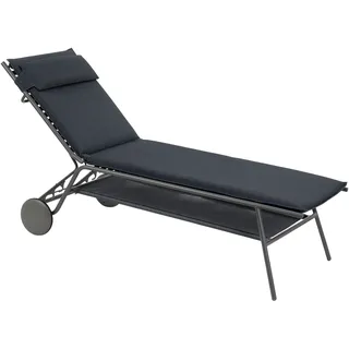Lafuma Miami II 200 x 80 x 90 cm Grau/Silber