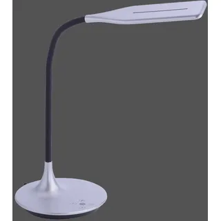 LED Tischlampe silber, Touchdimmer, CCT, H 67 cm - Silber