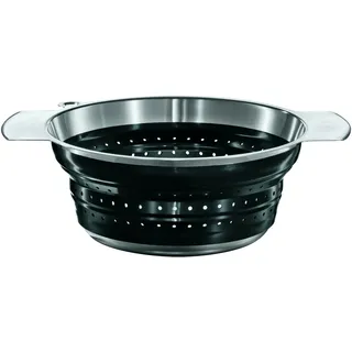 Rösle Küchensieb Ø 24 cm 3,4 Liter Schwarz/Silber