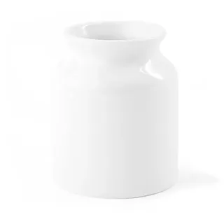 Holst Porzellan DT 212 FA3 Besteckköcher und Kochlöffelhalter 12 cm, weiß, 10 x 10 x 12 cm