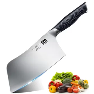 SHAN ZU Kochmesser 18 cm Weiß