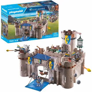 PLAYMOBIL Novelmore 71642 Arwynns Burg, Ritterburg, inklusive DREI Rittern und zahlreichen Accessoires für realistische Gefechte, actionreiches Spielzeug für Kinder ab 4 Jahren