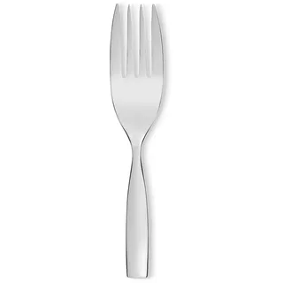 Alessi MW03/12 Dressed Serviergabel - Edelstahl 18/10 glänzend poliert mit Reliefdekor