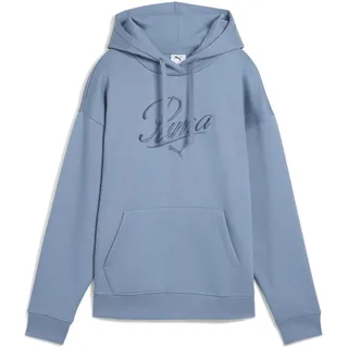 Puma Hoodie bedruckt cool Blau XS