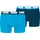 Everyday Basic Boxershorts blau M 2er Pack