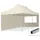 Faltpavillon 3 x 6 m inkl. 2 Seitenteile Creme