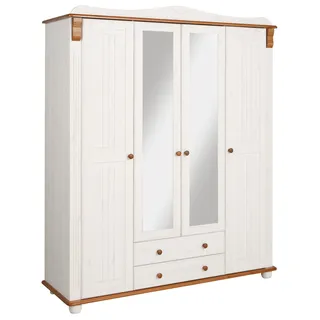 OTTO home Kleiderschrank Adele 169 x 191 x 54 cm Weiß