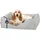 Hundekissen Zara M 70 x 55 cm grau