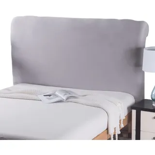 Bettkopfteil Hussen Bett Kopfteil Bezug, Weicher Strecken Stoff Bett Kopfteil Überzug Staubdicht Schutzhülle Kopfteil Schonbezug für Gepolsterte/Holz/Eisen/Leder Bett Kopf Dekoration(Lunghezza:120-140