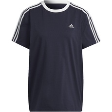 Bild Adidas, Essentials 3-Stripes, T-Shirt, Unser Höchst/Weiß, Xs,