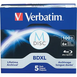 Verbatim M-DISC BD-R XL 100GB/1-4x - Jewelcase