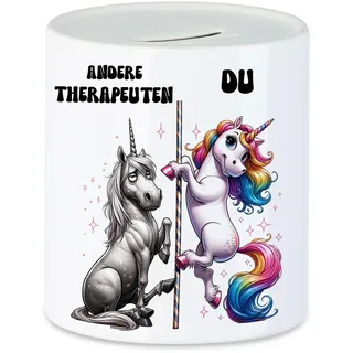 Hey!Print Andere Therapeuten Du Einhorn Spardose Therapie Kreativität Einzigartig Geschenk