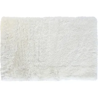 Teppich DKD Home Decor 120 x 180 x 8 cm Polyester Elfenbein Seide - Beige