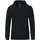 Kapuzenjacke Organic schwarz L