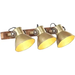Wandlampe Industriestil Messing 65x25 cm E27
