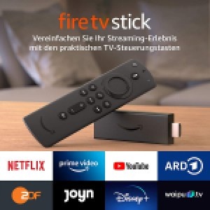 Amazon Fire TV Stick (2021) ab 20,16 € / Lite ab 15,12 € / 4K ab 25,20 € / 4K Max ab 35,28 €