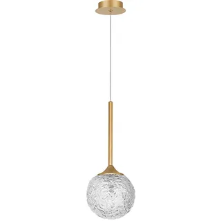 Nova Luce Mirano Kugel Hängelampe Gold, Klar - Gold