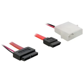 DeLock SATA Slimline ALL-in-One cable - SATA-Kabel - 30 cm mit der MPN 84390