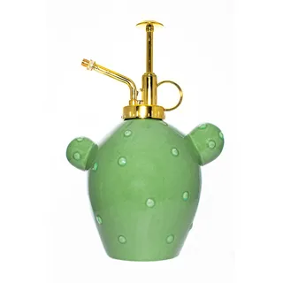 Fisura - Pflanzensprüher in Form eines Kaktus. 500 ml Sprühflasche. Keramischer Pflanzen-Nebel mit Kunststoffdüse. 20 cm x 13,5 cm.