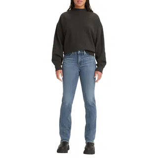 Levi's Damen 314 Shaping Straight Jeans, Lapis Gem, 31W / 32L