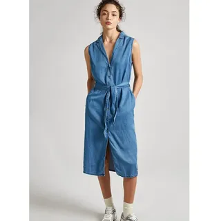 Pepe Jeans Maggie ärmelloses Kleid - Denim - L