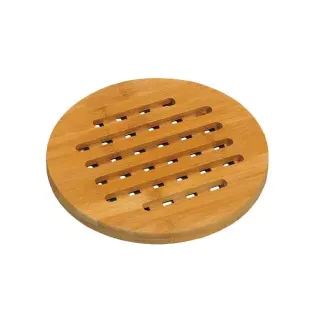 KESPER Topfuntersetzer Bambus, 19 cm, Braun