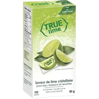 True Lime Bulk Dispenser Pack, 100 Count (2.82oz) by True Citrus