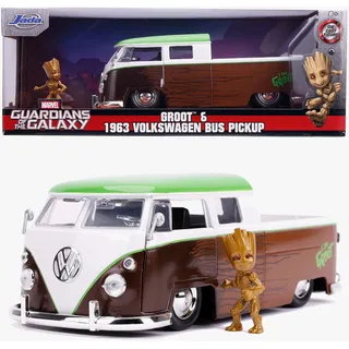 Jada 1963 - Bus Pickup braun 1:24