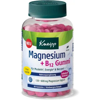 Kneipp Magnesium + B12 Gummies 60 Stück