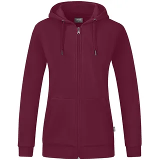 Jako Kapuzenjacke Organic maroon 34