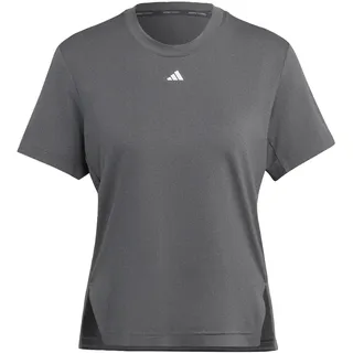 Adidas Damen T-Shirt (Short Sleeve) D2T Tee, Dark Grey Heather, IA7749, XS