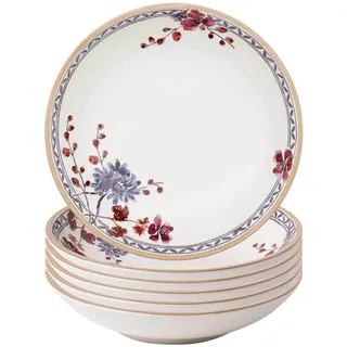 Villeroy & Boch Schale »Pastaschalen Artesano Provençal Lavendel 460 ml 6er Set bunt« 6 tlg., bunt