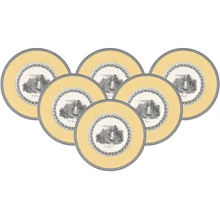 Villeroy & Boch Brotteller Audun Chasse ø 16 cm 6er Set mehrfarbig