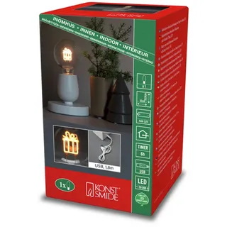 Konstsmide Geschenk Weiß 1 St.