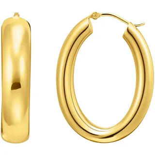 Thomas Sabo Creolen Chunky-Design gold Silber 925